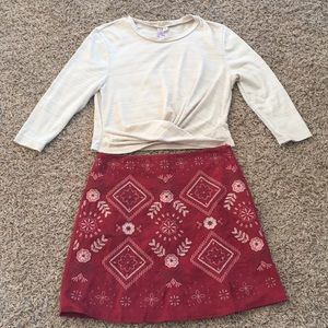 Bundled outfit from Francesca’s